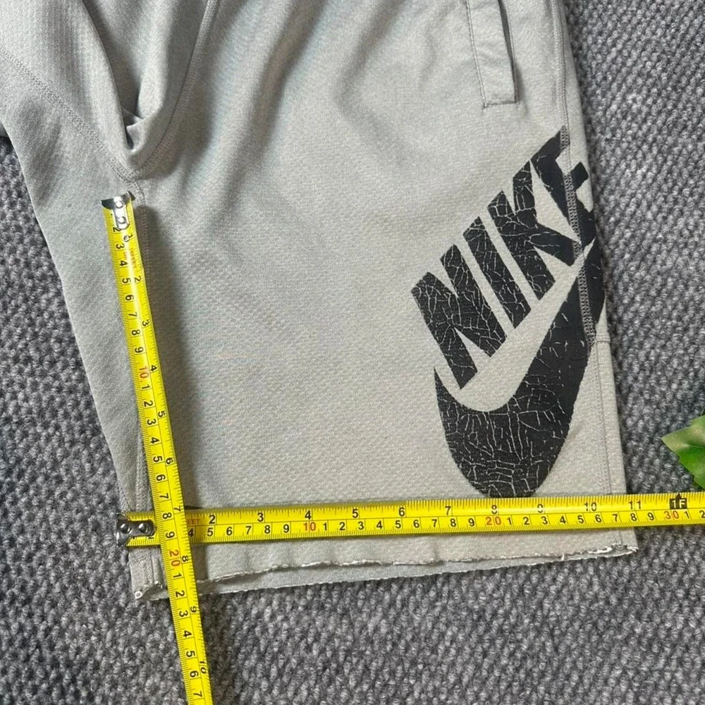 Nike SB Dri-FIT Skateboarding Shorts Gray Big Logo
